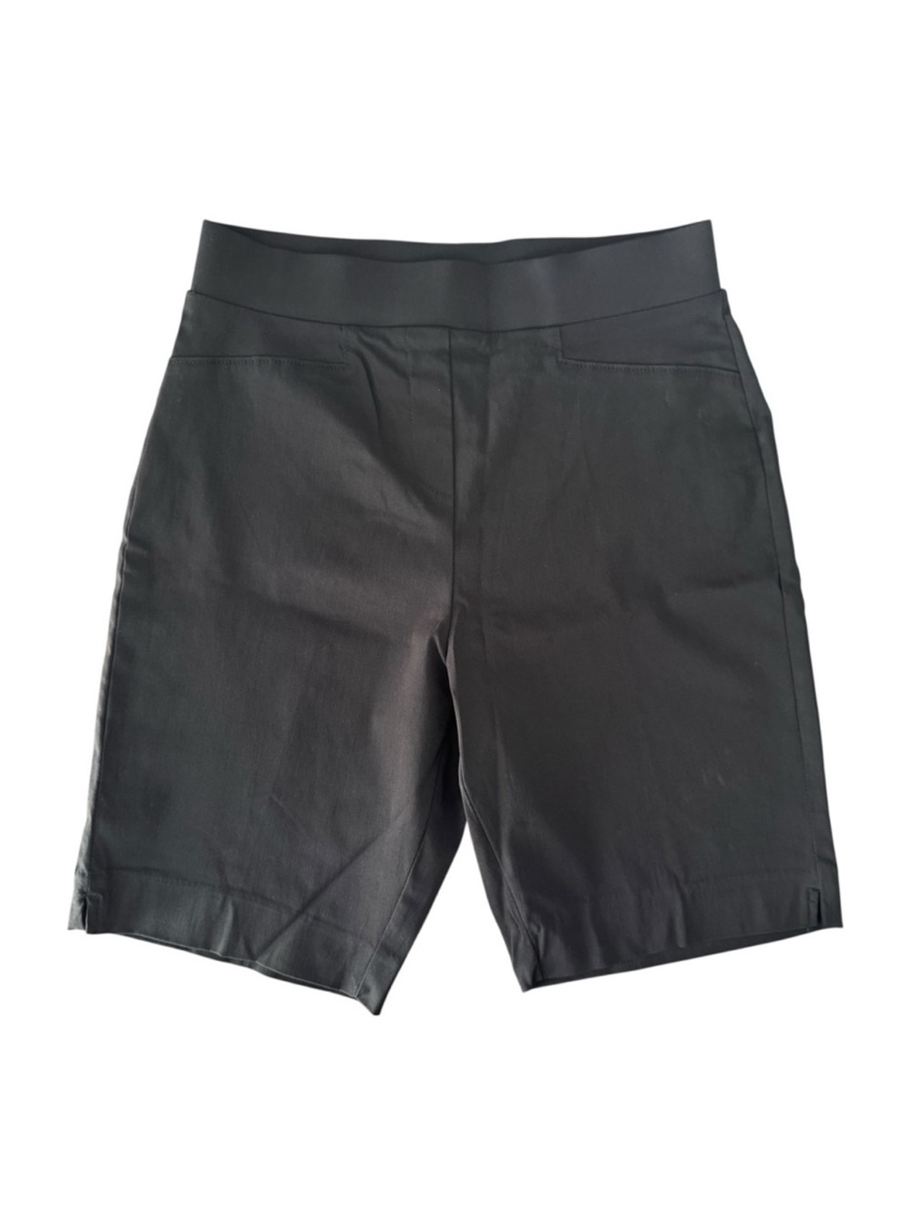 Calvin Klein Black 9”‎ Stretch Bermuda Shorts